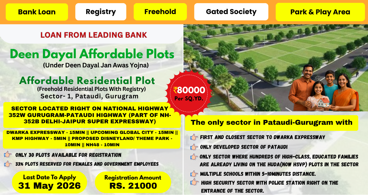 Deen Dayal Affordable Plots